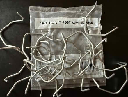 Photo of free T-Post Clips (Amherst) #1