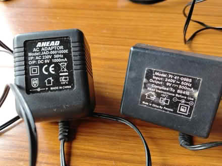 Photo of free Two transformer plugs (Falsgrave YO12) #2