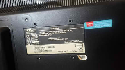 Photo of free 24 inches Hitachi TV with inbuilt dvd player. Full working o (Arle GL51) #3