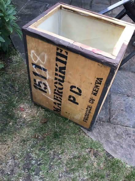 Photo of free Tea chest (Tolworth KT5) #1