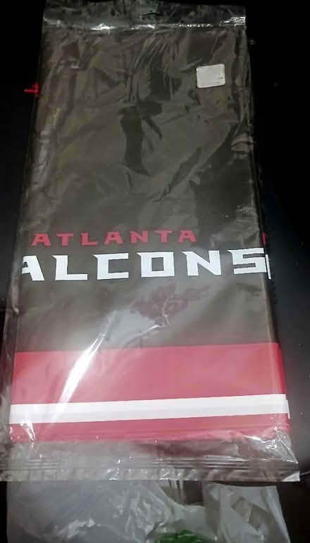Photo of free Falcons tablecloth (Longwood) #1
