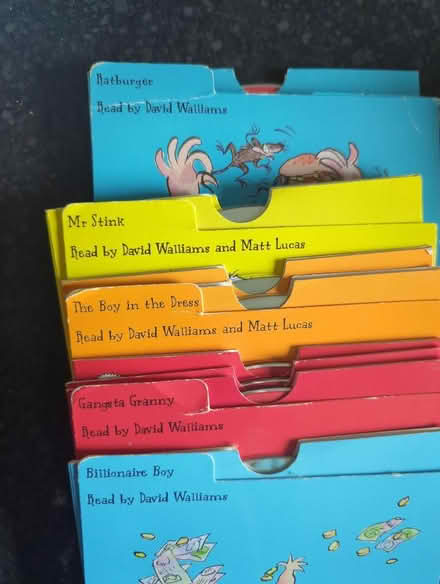 Photo of free David Walliams CD story collection (Moorlands LA1) #2