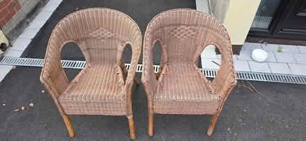 Photo of free 2x wicker chair (Blakestown) #1