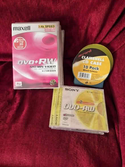 Photo of free Re-writable CD's (Kettlethorpe WF2) #1