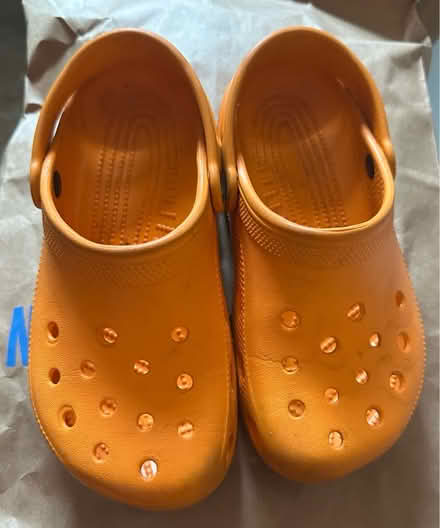 Photo of free Kids Crocs, size J2, orange (Newtown and VB Blvd) #1