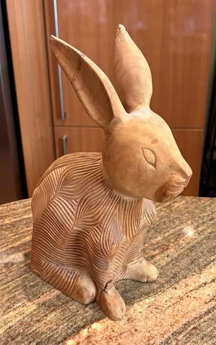 Photo of free Wood-carved Rabbit (Capitol Hill NE (20002)) #1