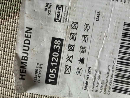 Photo of free Ikea rug (Stretford M32) #2