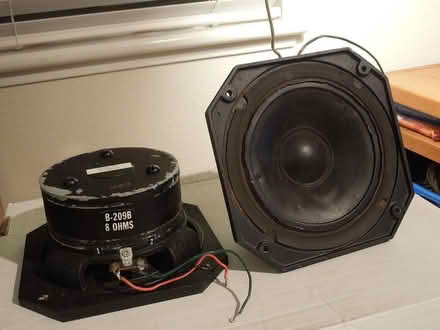 Photo of free Twin Bozak B-209B Speaker Drivers (Palo Alto) #1