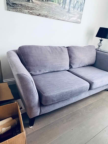 Photo of free Blue fabric Sofa washable covers (SW19 wimbledon town) #4