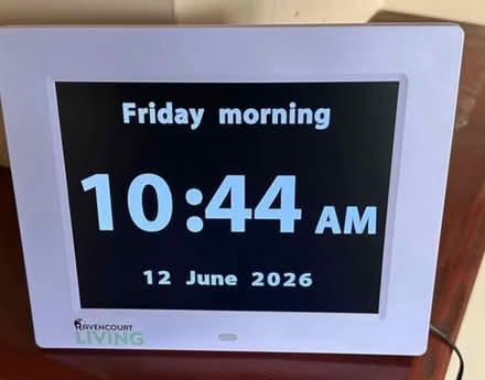 Photo of Dementia clock (Crawley Down RH10) #2