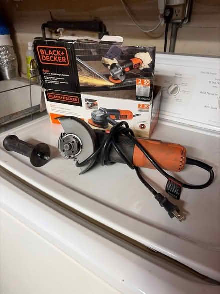 Photo of free Black & Decker angle grinder (Elmhurst , Queens) #2