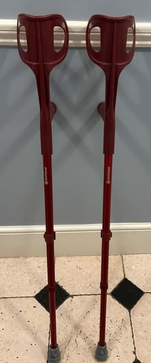 Photo of free Pair of adult crutches (Victoria SW1P) #1