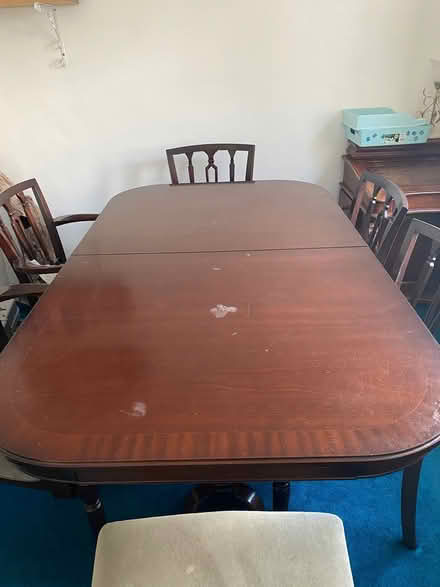 Photo of free 4-6 seater dining table (East Wittering) #1