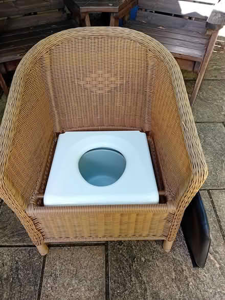 Photo of free Wicker commode (Parkstone BH12) #2