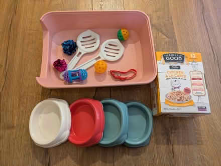 Photo of free Kitten toys, food, bowls,and litter (Archway N19) #1