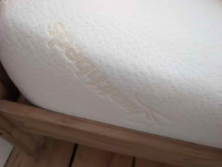 Photo of free Wooden double bed with mattress (Levenshulme M19) #3