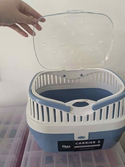Photo of free Small pet carrier (Haslucks Green B90) #2