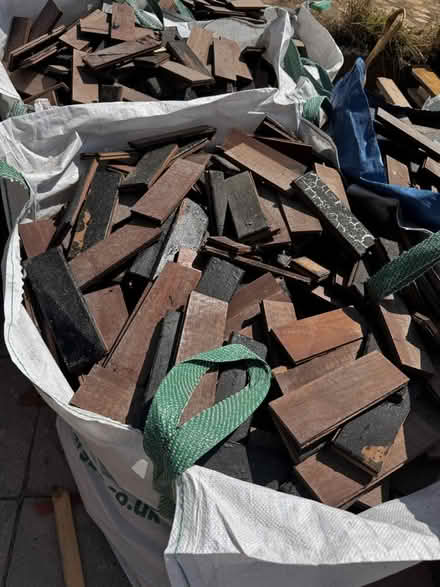 Photo of free Hardwood parquet flooring (Kirdford West Sussex) #2