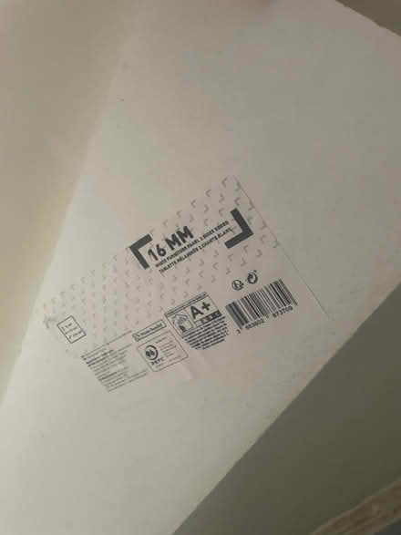 Photo of free Plank of white coated chipboard (Fareham central PO16) #2