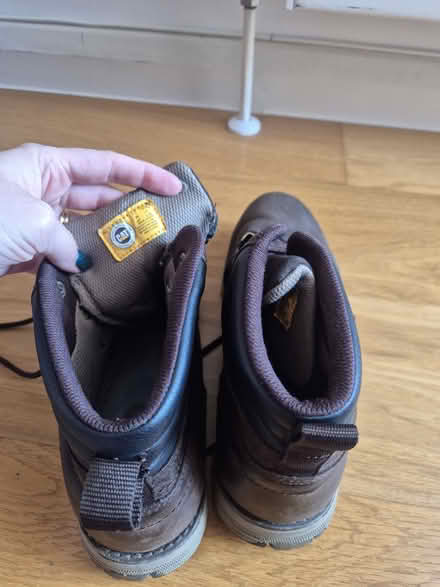 Photo of free Waterproof Brown CAT Boots - UK 9 (W3 7DY) #4