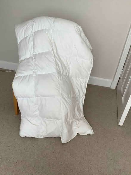 Photo of free Kingsize goose down filled duvet (Corstorphine EH12) #1
