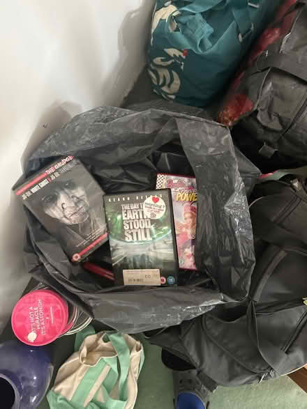 Photo of free 6 bags of DVDs (North Wall) #2