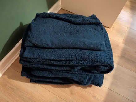 Photo of free X 2 teddy fleece duvet covers (Pelsall WS3) #1