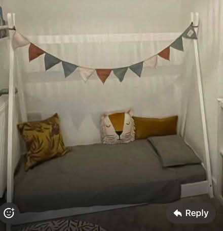 Photo of free Complete toddler teepee bed (Ravenscourt Park W6) #1