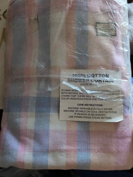 Photo of free Shower curtain new (Bowie) #1