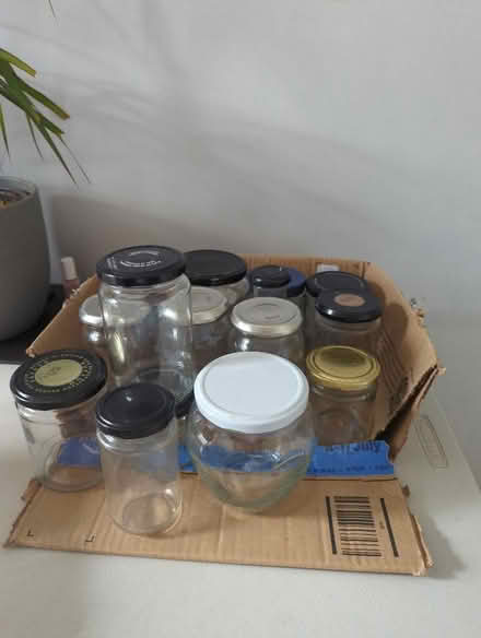 Photo of free Assorted Glass Jars With Lids (East Hill DA2) #1