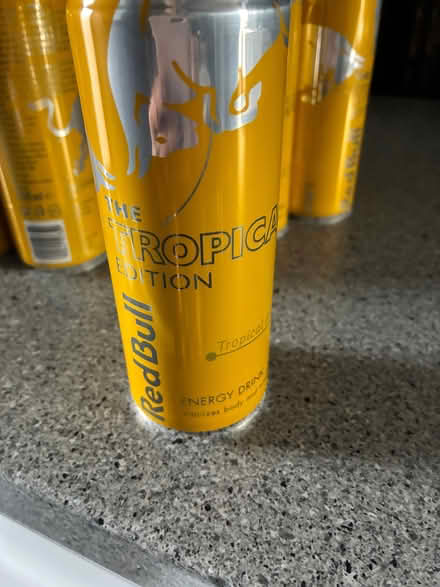 Photo of free Red bull cans Tropical Edition (Old Windsor SL4) #1