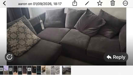 Photo of free Corner settee (Marston Green B37) #1