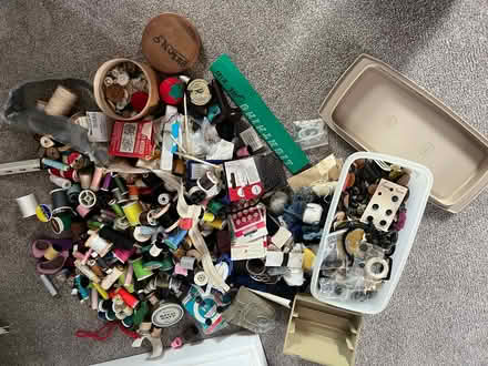 Photo of free Cotton reels and other sewing bits (Horfield, Bristol BS7) #1