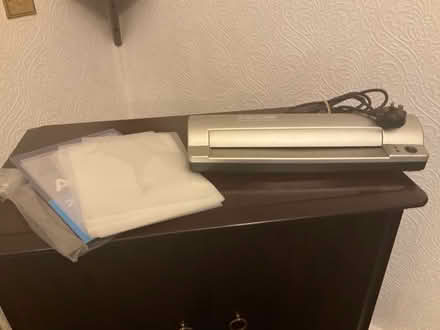 Photo of free Laminator and pouches (Sale M33) #1