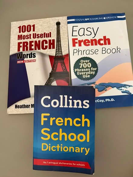 Photo of free French school dictionary and 2 books (St Julians AL1) #1
