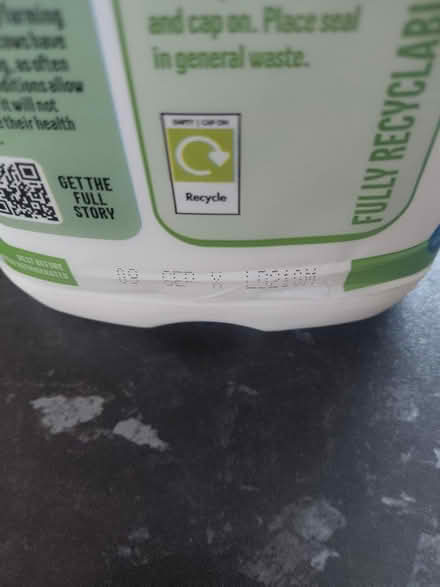 Photo of free Milk (Lewisham SE6) #1
