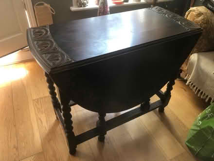 Photo of free Antique/vintage drop leaf table (Chesham HP5) #1