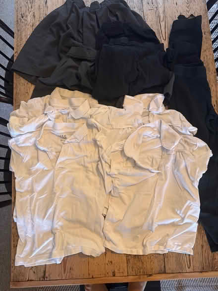 Photo of free School polos, skirts & leggings 8/9 (Teddington TW11) #1