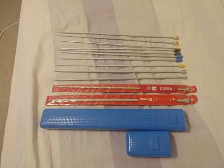 Photo of free Assorted knitting needles/yarns (Bramley) #1