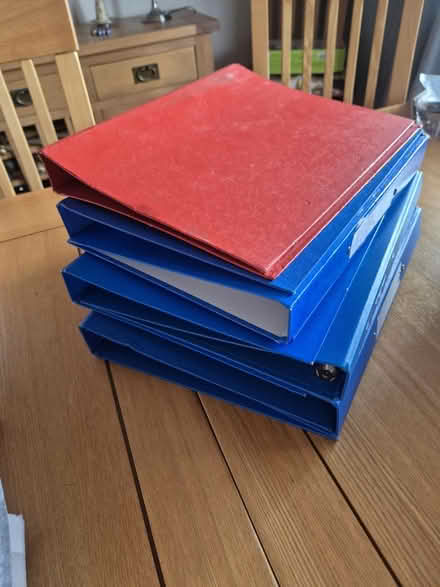 Photo of free A4 binders (Dursley area GL2) #1