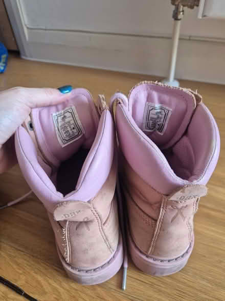 Photo of free Pink Leather DRK Boots - UK size 4 (W3 7DY) #4
