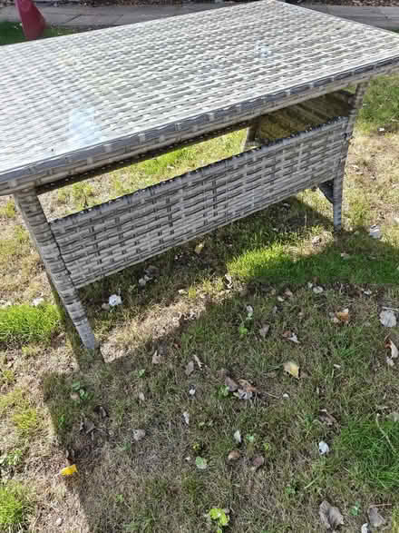 Photo of free Garden Table (Wr13 6pb) #1