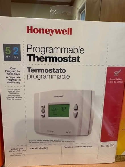 Photo of free Honeywell thermostat (Upton) #1