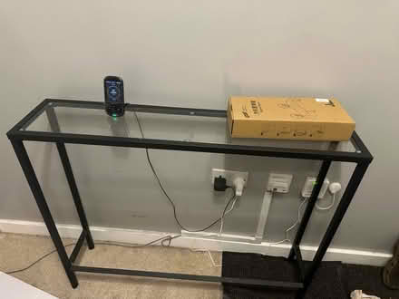 Photo of free Tempered Glass Slim Hallway Table (Leeds LS10) #1
