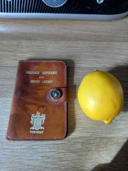 Photo of free Leather licence holder (Roundhill area brighton BN2) #1