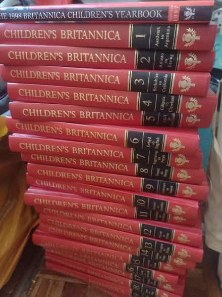 Photo of free Full set children's Britannica (Southfields SW19) #1