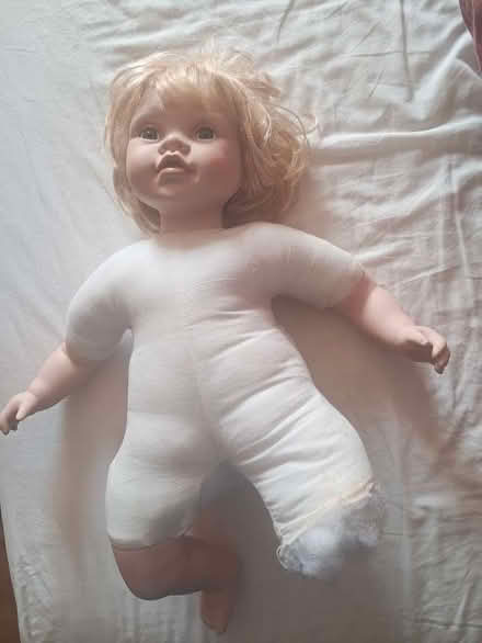 Photo of free Porcelain doll with leg missing (Highway SL6) #1
