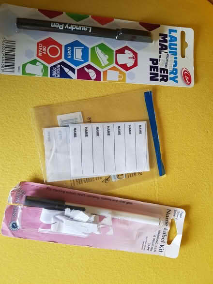 Photo of free Laundry markers & labels (Kendal LA9) #2