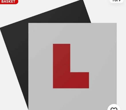 Photo of Learner Driver Car L plates (S12 Gleadless Common) #1