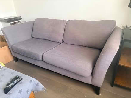 Photo of free Blue fabric Sofa washable covers (SW19 wimbledon town) #1